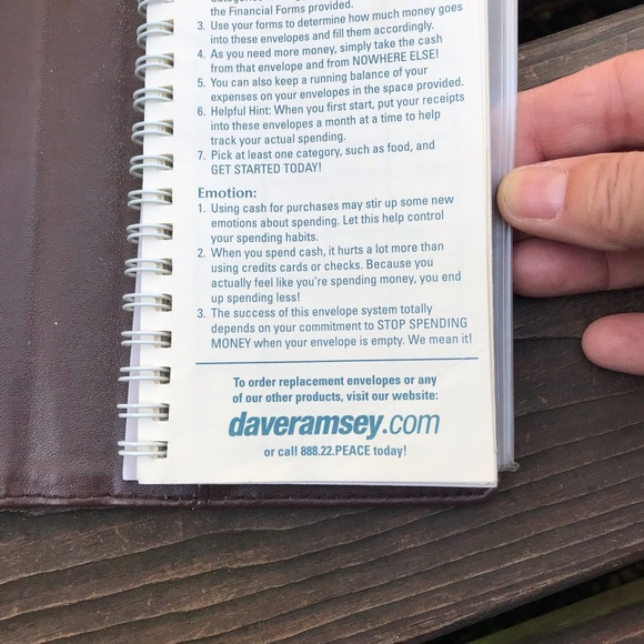 Dave Ramsey Envelope Wallet | Brown - Picture 7 of 8